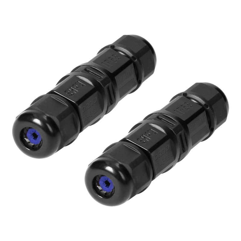 MICRO KONEKTOR KABLOWY PROSTY, IP68, 2X1,0MM2, 450V/10A, 2 SZT. ORNO