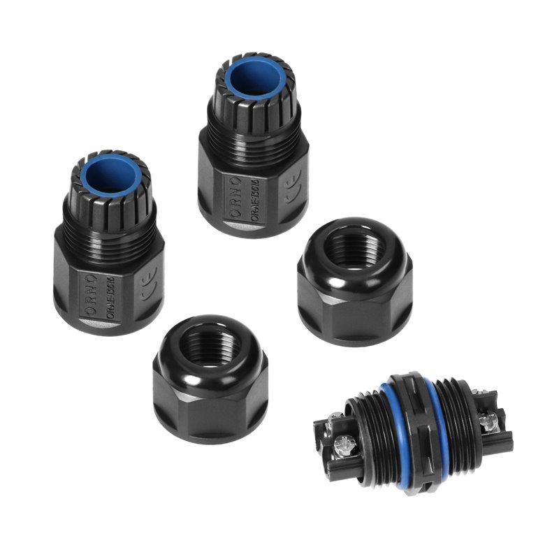 KONEKTOR KABLOWY PROSTY IP68, 2X4MM2, 400V/25A ORNO KONEKTOR KABLOWY PROSTY IP68, 2X4MM2, 400V/25A ORNO