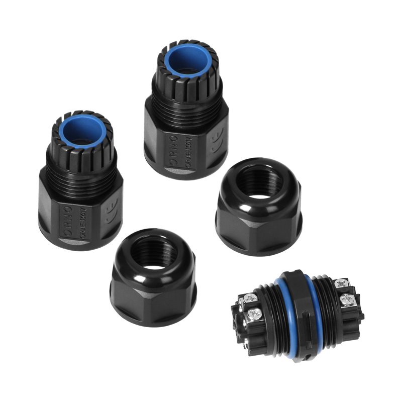 KONEKTOR KABLOWY PROSTY IP68, 5X2,5MM2, 400V/25A ORNO KONEKTOR KABLOWY PROSTY IP68, 5X2,5MM2, 400V/25A ORNO
