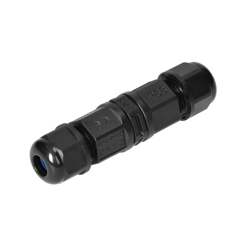KONEKTOR KABLOWY PROSTY Z SZYBKOZŁĄCZKĄ IP68 MINI 2X1,5MM2, 400V/16A,  ORNO