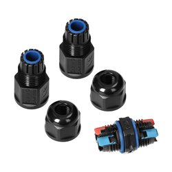 KONEKTOR KABLOWY PROSTY Z SZYBKOZŁĄCZKĄ IP68 MINI 2X1,5MM2, 400V/16A, ORNO KONEKTOR KABLOWY PROSTY Z SZYBKOZŁĄCZKĄ IP68 MINI 2X1,5MM2, 400V/16A, ORNO