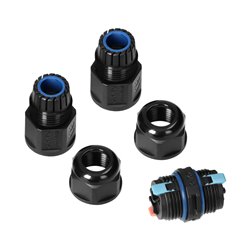 KONEKTOR KABLOWY PROSTY Z SZYBKOZŁĄCZKĄ IP68, 2X4MM2, 400V/20A ORNO KONEKTOR KABLOWY PROSTY Z SZYBKOZŁĄCZKĄ IP68, 2X4MM2, 400V/20A ORNO