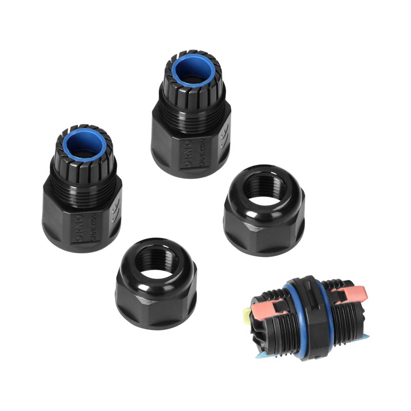 KONEKTOR KABLOWY PROSTY Z SZYBKOZŁĄCZKĄ IP68, 3X4MM2, 400V/20A ORNO KONEKTOR KABLOWY PROSTY Z SZYBKOZŁĄCZKĄ IP68, 3X4MM2, 400V/20A ORNO