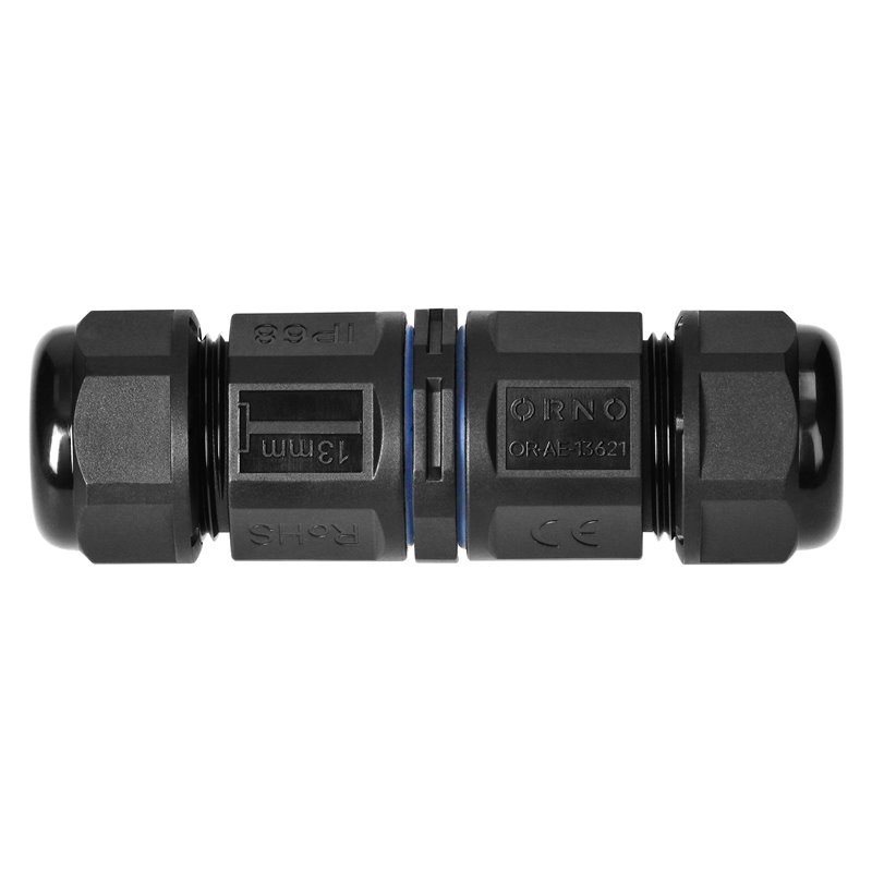 KONEKTOR KABLOWY PROSTY Z SZYBKOZŁĄCZKĄ IP68, 5X4MM2, 400V/20A ORNO KONEKTOR KABLOWY PROSTY Z SZYBKOZŁĄCZKĄ IP68, 5X4MM2, 400V/20A ORNO