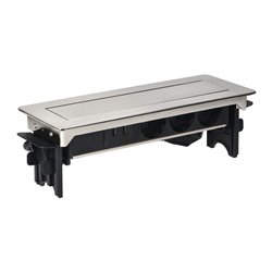 GNIAZDO MEBLOWE WPUSZCZANE W BLAT W NIKLOWANEJ OBUDOWIE Z ŁADOWARKĄ USB I PRZEWODEM 1,8M, 3X2P+Z (SCHUKO), 2XUSB ORNO GNIAZDO MEBLOWE WPUSZCZANE W BLAT W NIKLOWANEJ OBUDOWIE Z ŁADOWARKĄ USB I PRZEWODEM 1,8M, 3X2P+Z (SCHUKO), 2XUSB ORNO