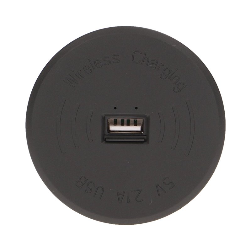BEZPRZEWODOWA ŁADOWARKA INDUKCYJNA Z DODATKOWYM PORTEM USB, CZARNA ORNO BEZPRZEWODOWA ŁADOWARKA INDUKCYJNA Z DODATKOWYM PORTEM USB, CZARNA ORNO