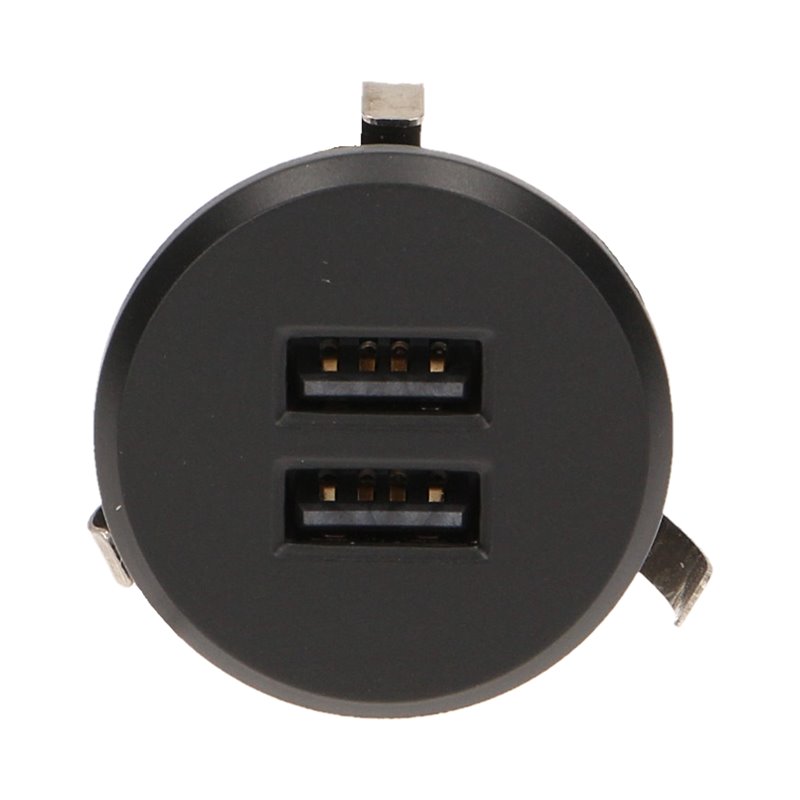 ŁADOWARKA 2XUSB WPUSZCZANA W BLAT, CZARNA ORNO ŁADOWARKA 2XUSB WPUSZCZANA W BLAT, CZARNA ORNO