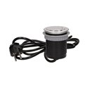 GNIAZDO MEBLOWE O6CM WPUSZCZANE W BLAT Z POKRYWKĄ, ŁADOWARKĄ USB I PRZEWODEM 1,8M, 1X2P+Z, 1XUSB ORNO GNIAZDO MEBLOWE O6CM WPUSZCZANE W BLAT Z POKRYWKĄ, ŁADOWARKĄ USB I PRZEWODEM 1,8M, 1X2P+Z, 1XUSB ORNO