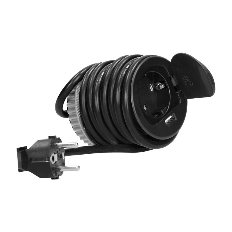 GNIAZDO MEBLOWE O6CM WPUSZCZANE W BLAT Z POKRYWKĄ, ŁADOWARKĄ USB I PRZEWODEM 1,8M, 1X2P+Z, 1XUSB, CZARNE, WERSJA SCHUKO ORNO GNIAZDO MEBLOWE O6CM WPUSZCZANE W BLAT Z POKRYWKĄ, ŁADOWARKĄ USB I PRZEWODEM 1,8M, 1X2P+Z, 1XUSB, CZARNE, WERSJA SCHUKO ORNO