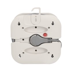 PRZEDŁUŻACZ ZWIJANY, 4 GNIAZDA 2P+Z, PŁASKA WTYCZKA, POLWINIT H05VV-F 3X1MM2 , DŁUGOŚĆ 7M ORNO PRZEDŁUŻACZ ZWIJANY, 4 GNIAZDA 2P+Z, PŁASKA WTYCZKA, POLWINIT H05VV-F 3X1MM2 , DŁUGOŚĆ 7M ORNO