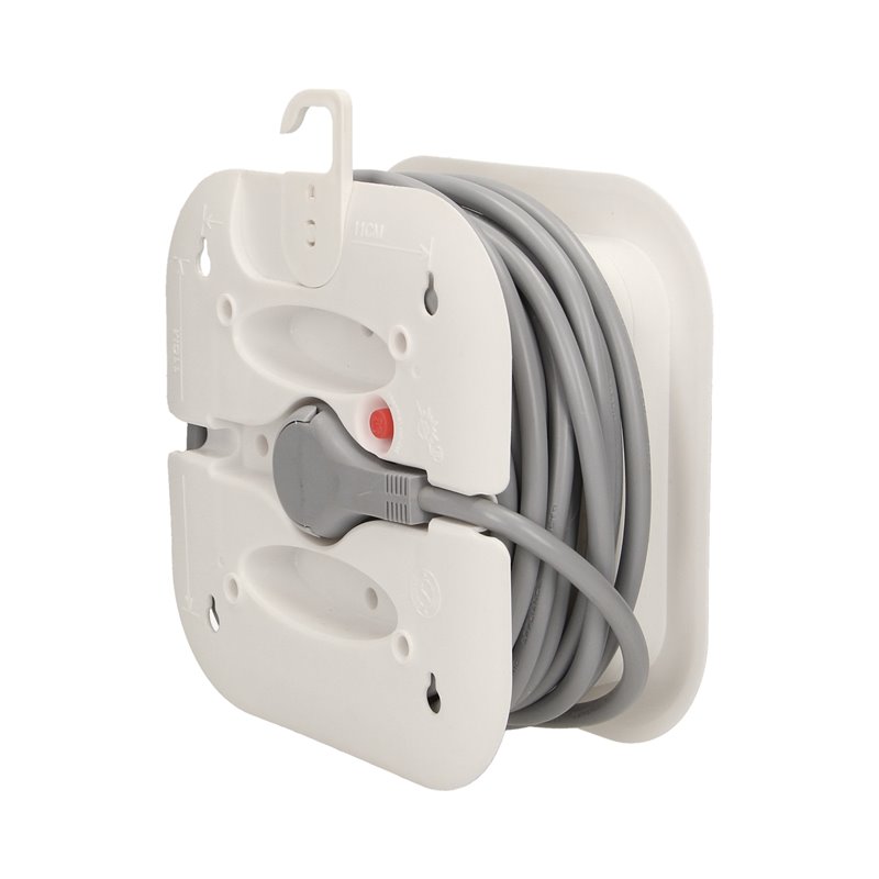 PRZEDŁUŻACZ ZWIJANY, 3 GNIAZDA 2P+Z, PŁASKA WTYCZKA, ŁADOWARKA USB, POLWINIT H05VV-F 3X1MM2 , DŁUGOŚĆ 7M ORNO PRZEDŁUŻACZ ZWIJANY, 3 GNIAZDA 2P+Z, PŁASKA WTYCZKA, ŁADOWARKA USB, POLWINIT H05VV-F 3X1MM2 , DŁUGOŚĆ 7M ORNO