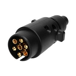 WTYCZKA PRZYCZEPY, PLASTIKOWA 7 PINÓW, 12/24V ORNO WTYCZKA PRZYCZEPY, PLASTIKOWA 7 PINÓW, 12/24V ORNO