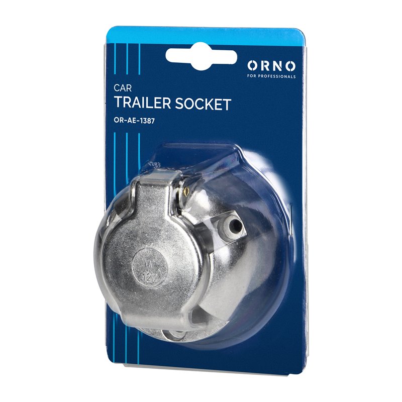 GNIAZDO PRZYCZEPY, ALUMINIOWE 7 PINÓW, 12/24V ORNO GNIAZDO PRZYCZEPY, ALUMINIOWE 7 PINÓW, 12/24V ORNO