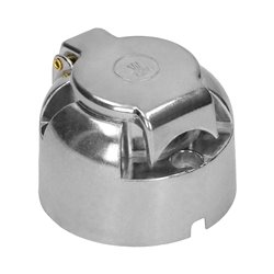 GNIAZDO PRZYCZEPY, ALUMINIOWE 7 PINÓW, 12/24V ORNO GNIAZDO PRZYCZEPY, ALUMINIOWE 7 PINÓW, 12/24V ORNO