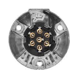 GNIAZDO PRZYCZEPY, ALUMINIOWE 7 PINÓW, 12/24V ORNO GNIAZDO PRZYCZEPY, ALUMINIOWE 7 PINÓW, 12/24V ORNO