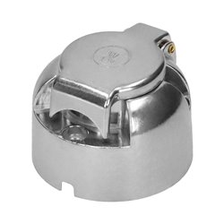 GNIAZDO PRZYCZEPY, ALUMINIOWE 7 PINÓW, 12/24V ORNO GNIAZDO PRZYCZEPY, ALUMINIOWE 7 PINÓW, 12/24V ORNO