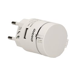 ŁADOWARKA USB 3W1 Z AUTOMATYCZNIE ZWIJANYM KABLEM ORNO ŁADOWARKA USB 3W1 Z AUTOMATYCZNIE ZWIJANYM KABLEM ORNO