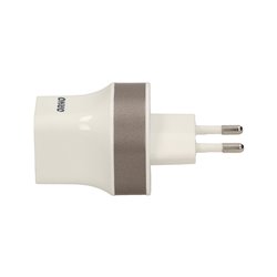 ŁADOWARKA SIECIOWA 2XUSB, 5VDC/2,1A ORNO ŁADOWARKA SIECIOWA 2XUSB, 5VDC/2,1A ORNO