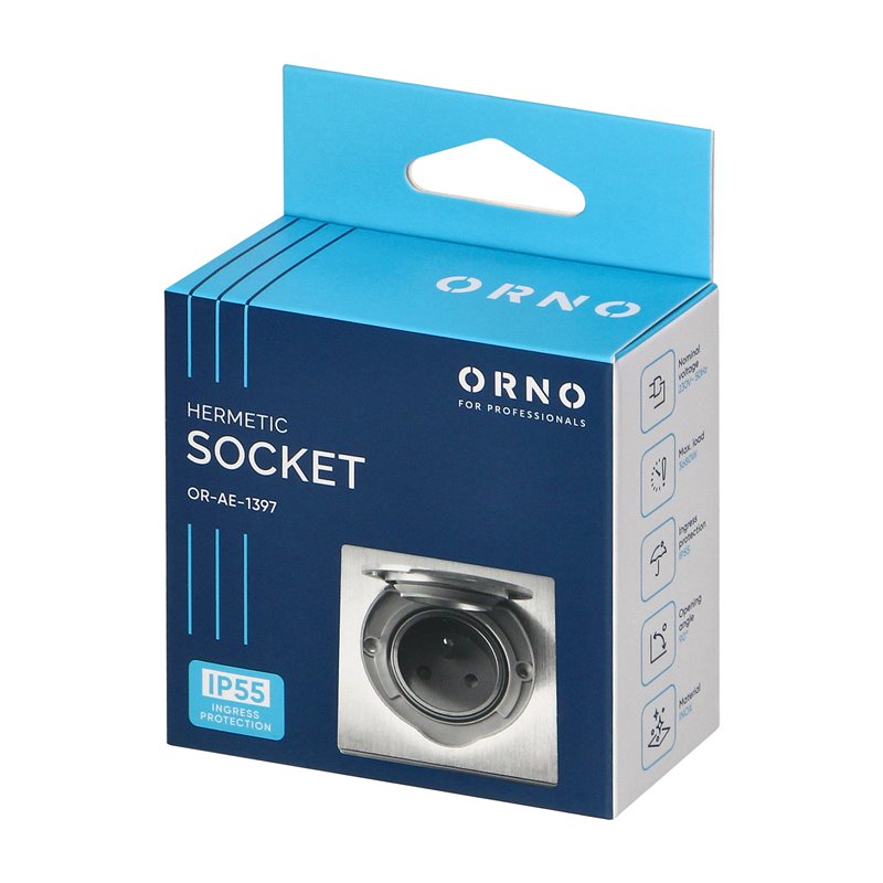 HERMETYCZNE GNIAZDO ELEKTRYCZNE, IP55 ORNO HERMETYCZNE GNIAZDO ELEKTRYCZNE, IP55 ORNO