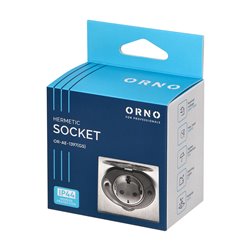 GNIAZDO ELEKTRYCZNE, HERMETYCZNE, DOPUSZKOWE, IP44, WERSJA SCHUKO ORNO GNIAZDO ELEKTRYCZNE, HERMETYCZNE, DOPUSZKOWE, IP44, WERSJA SCHUKO ORNO