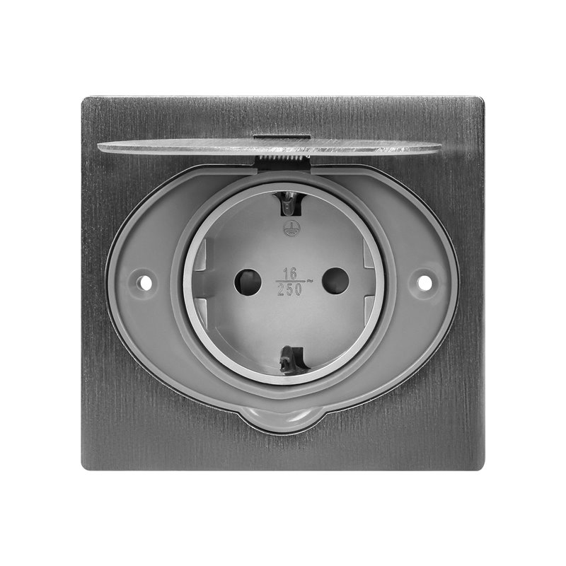 GNIAZDO ELEKTRYCZNE, HERMETYCZNE, DOPUSZKOWE, IP44, WERSJA SCHUKO ORNO GNIAZDO ELEKTRYCZNE, HERMETYCZNE, DOPUSZKOWE, IP44, WERSJA SCHUKO ORNO