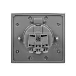 GNIAZDO ELEKTRYCZNE, HERMETYCZNE, DOPUSZKOWE, IP44, WERSJA SCHUKO ORNO GNIAZDO ELEKTRYCZNE, HERMETYCZNE, DOPUSZKOWE, IP44, WERSJA SCHUKO ORNO
