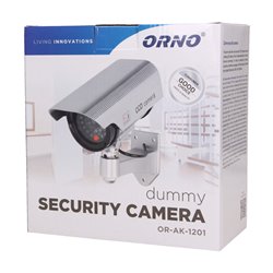 ATRAPA KAMERY MONITORUJĄCEJ CCTV, BATERYJNA ORNO ATRAPA KAMERY MONITORUJĄCEJ CCTV, BATERYJNA ORNO