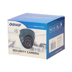 ATRAPA KAMERY MONITORUJĄCEJ Z PODCZERWIENIĄ CCTV, BATERYJNA, MINI ORNO ATRAPA KAMERY MONITORUJĄCEJ Z PODCZERWIENIĄ CCTV, BATERYJNA, MINI ORNO
