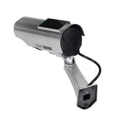 ATRAPA KAMERY MONITORUJĄCEJ CCTV Z PANELEM SOLARNYM ORNO ATRAPA KAMERY MONITORUJĄCEJ CCTV Z PANELEM SOLARNYM ORNO