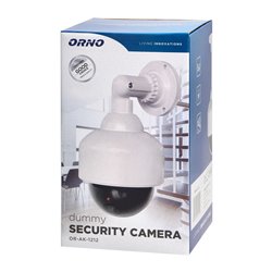 ATRAPA OBROTOWEJ KAMERY MONITORUJĄCEJ CCTV, TYPU PTZ, BATERYJNA ORNO ATRAPA OBROTOWEJ KAMERY MONITORUJĄCEJ CCTV, TYPU PTZ, BATERYJNA ORNO