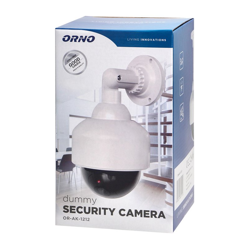 ATRAPA OBROTOWEJ KAMERY MONITORUJĄCEJ CCTV, TYPU PTZ, BATERYJNA ORNO ATRAPA OBROTOWEJ KAMERY MONITORUJĄCEJ CCTV, TYPU PTZ, BATERYJNA ORNO