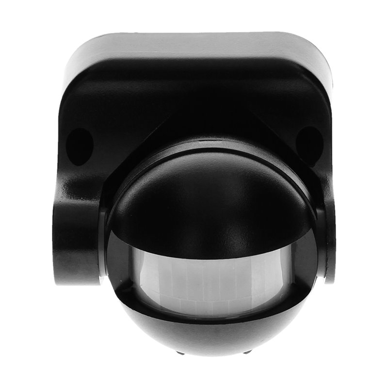 CZUJNIK RUCHU 180ST., PIONOWA REGULACJA, IP44, 1200W, CZARNY ORNO CZUJNIK RUCHU 180ST., PIONOWA REGULACJA, IP44, 1200W, CZARNY ORNO