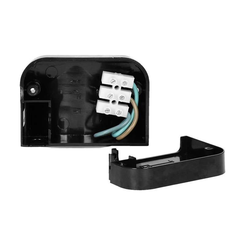 CZUJNIK RUCHU 180ST., PIONOWA REGULACJA, IP44, 1200W, CZARNY ORNO CZUJNIK RUCHU 180ST., PIONOWA REGULACJA, IP44, 1200W, CZARNY ORNO