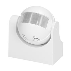 CZUJNIK RUCHU 180ST., PIONOWA REGULACJA, IP44, 1200W, BIAŁY ORNO CZUJNIK RUCHU 180ST., PIONOWA REGULACJA, IP44, 1200W, BIAŁY ORNO