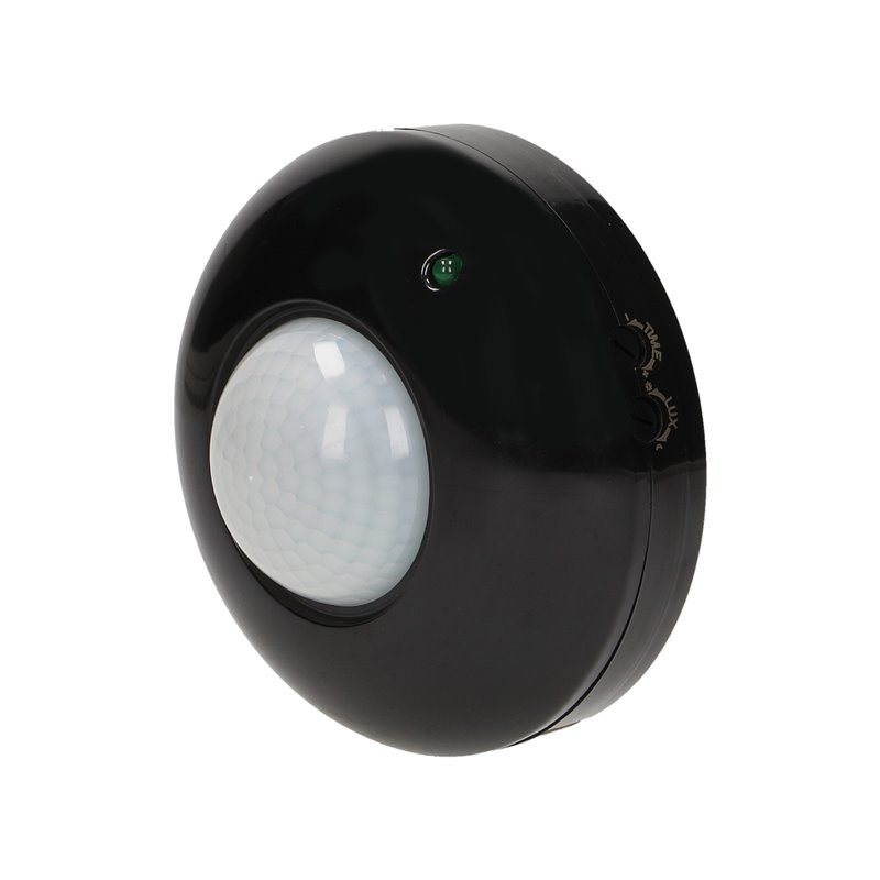 CZUJNIK RUCHU 360ST. IP20, 1200W, CZARNY ORNO CZUJNIK RUCHU 360ST. IP20, 1200W, CZARNY ORNO