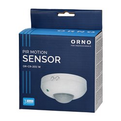 CZUJNIK RUCHU 360ST. IP20, 1200W, BIAŁY ORNO CZUJNIK RUCHU 360ST. IP20, 1200W, BIAŁY ORNO