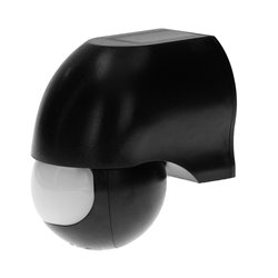 CZUJNIK RUCHU 180ST., REGULACJA PIONOWA I POZIOMA, IP44, 1200W, CZARNY ORNO CZUJNIK RUCHU 180ST., REGULACJA PIONOWA I POZIOMA, IP44, 1200W, CZARNY ORNO