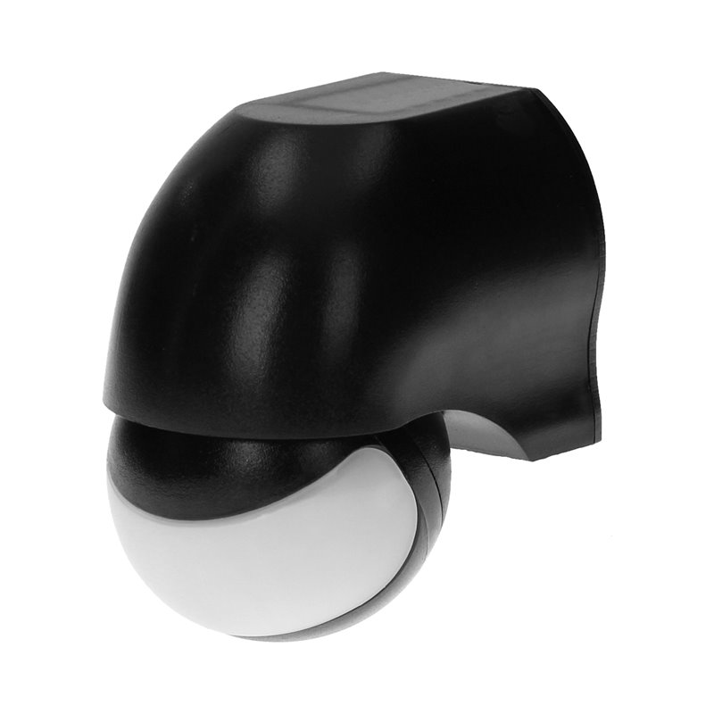 CZUJNIK RUCHU 180ST., REGULACJA PIONOWA I POZIOMA, IP44, 1200W, CZARNY ORNO CZUJNIK RUCHU 180ST., REGULACJA PIONOWA I POZIOMA, IP44, 1200W, CZARNY ORNO