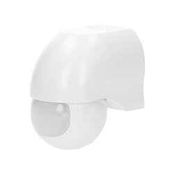 CZUJNIK RUCHU 180ST., REGULACJA PIONOWA I POZIOMA, IP44, 1200W, BIAŁY ORNO CZUJNIK RUCHU 180ST., REGULACJA PIONOWA I POZIOMA, IP44, 1200W, BIAŁY ORNO