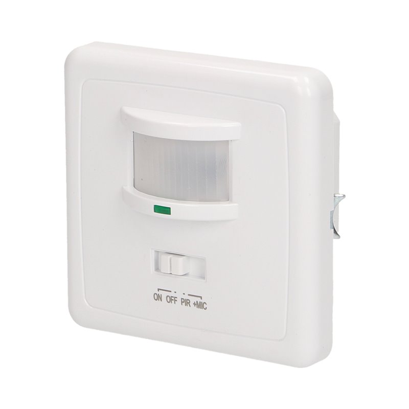 CZUJNIK RUCHU I DŹWIĘKU 160 ST. IP20, DO PUSZKI, 500W, MIN. OBCIĄŻENIE 40W ORNO