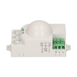 MIKROFALOWY CZUJNIK RUCHU, 360ST. IP20, 1200W ORNO MIKROFALOWY CZUJNIK RUCHU, 360ST. IP20, 1200W ORNO