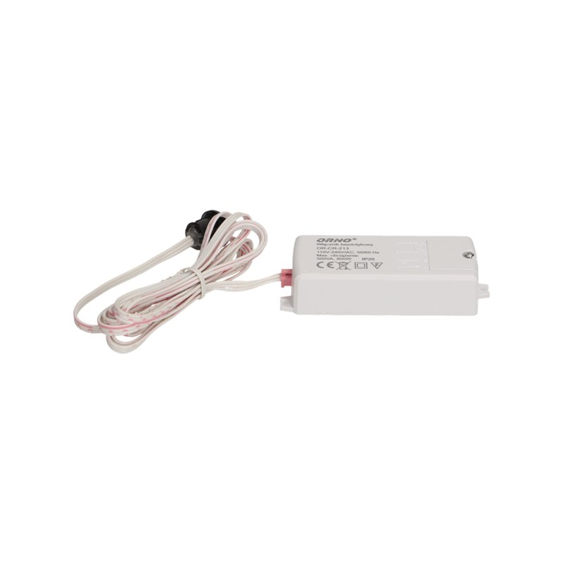 WŁĄCZNIK BEZDOTYKOWY DWUBIEGUNOWY, IP20, 500W ORNO WŁĄCZNIK BEZDOTYKOWY DWUBIEGUNOWY, IP20, 500W ORNO