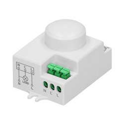 MIKROFALOWY CZUJNIK RUCHU, MINI, 360/180ST. IP20, 1200W ORNO MIKROFALOWY CZUJNIK RUCHU, MINI, 360/180ST. IP20, 1200W ORNO