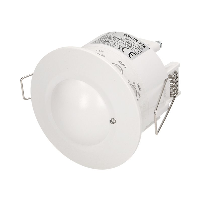 MIKROFALOWY CZUJNIK RUCHU DO SUFITÓW PODWIESZANYCH, IP20, 1200W ORNO MIKROFALOWY CZUJNIK RUCHU DO SUFITÓW PODWIESZANYCH, IP20, 1200W ORNO