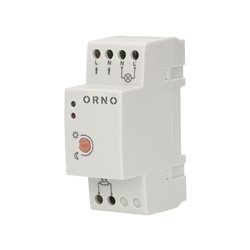 CZUJNIK ZMIERZCHOWY NA SZYNĘ DIN Z HERMETYCZNĄ ZEWNĘTRZNĄ SONDĄ, IP65, 3000W ORNO CZUJNIK ZMIERZCHOWY NA SZYNĘ DIN Z HERMETYCZNĄ ZEWNĘTRZNĄ SONDĄ, IP65, 3000W ORNO
