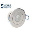 CZUJNIK RUCHU 360ST. IP20, 1200W, ALUMINIUM, DO SUFITÓW PODWIESZANYCH, REGULACJA POŁOŻENIA SENSORA ORNO