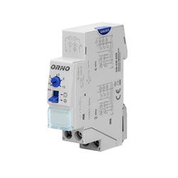 AUTOMAT SCHODOWY, INSTALACJA 3 LUB 4 ŻYŁOWA, 1 MODUŁ, DIN TH-35MM ORNO AUTOMAT SCHODOWY, INSTALACJA 3 LUB 4 ŻYŁOWA, 1 MODUŁ, DIN TH-35MM ORNO
