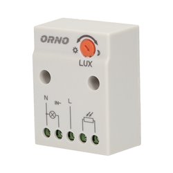 CZUJNIK ZMIERZCHOWY Z HERMETYCZNĄ ZEWNĘTRZNĄ SONDĄ, IP65, 2300W ORNO CZUJNIK ZMIERZCHOWY Z HERMETYCZNĄ ZEWNĘTRZNĄ SONDĄ, IP65, 2300W ORNO