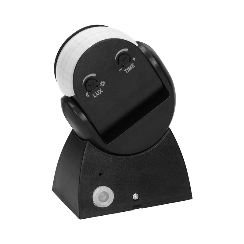 CZUJNIK RUCHU 180ST., REGULACJA PIONOWA I POZIOMA, IP65, 1200W, CZARNY ORNO CZUJNIK RUCHU 180ST., REGULACJA PIONOWA I POZIOMA, IP65, 1200W, CZARNY ORNO