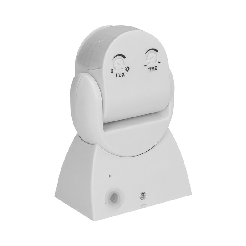 CZUJNIK RUCHU 180ST., REGULACJA PIONOWA I POZIOMA, IP65, 1200W, BIAŁY ORNO CZUJNIK RUCHU 180ST., REGULACJA PIONOWA I POZIOMA, IP65, 1200W, BIAŁY ORNO